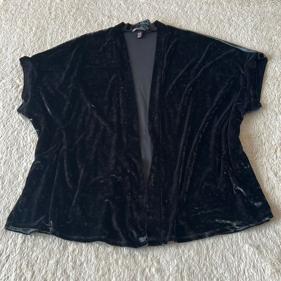 Victorias Secret velour cardigan cover up top size XS - Picture 3 of 16